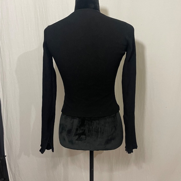 Fashionova Ribbed Zip up Jacket - Picture 4 of 7